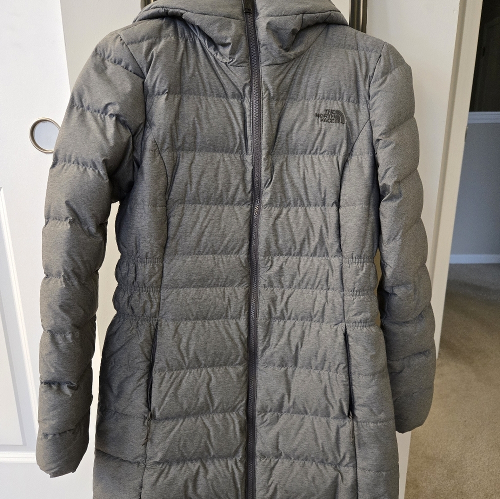 The North Face Gray Puffer Jacket